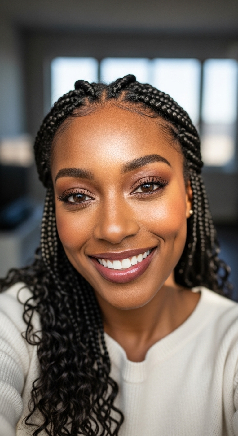 Before Country Wedding Hair