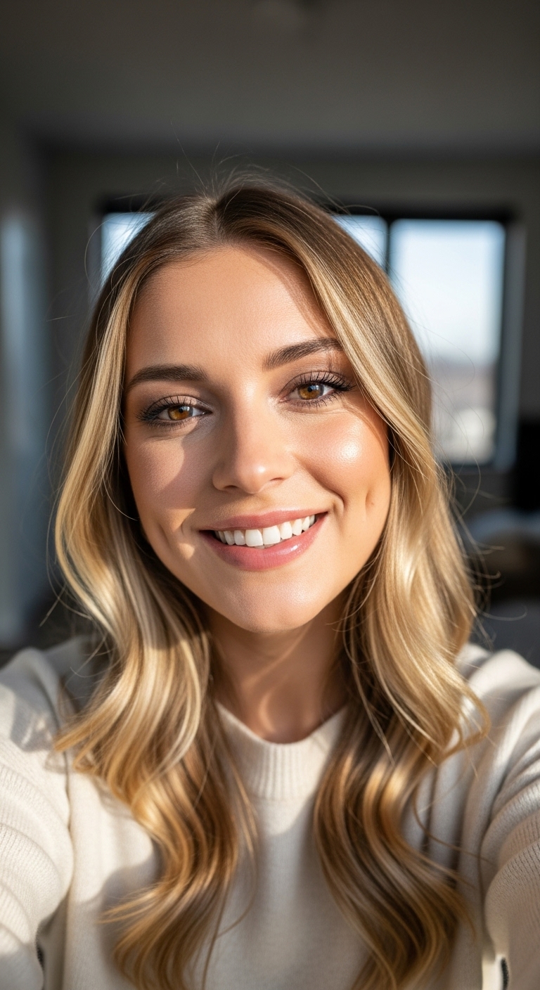 Before Country Wedding Hair