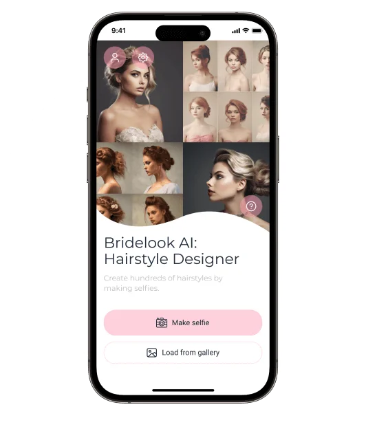 BrideLook AI: Hairstyle Designer App
